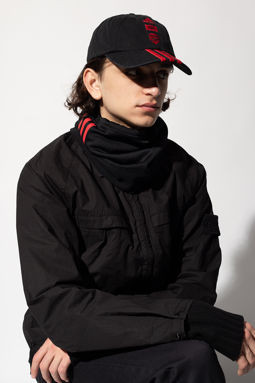 adidas Arsenal キャップ adidas Arsenal x 424 Dad Cap Black Men's - SS21 - US